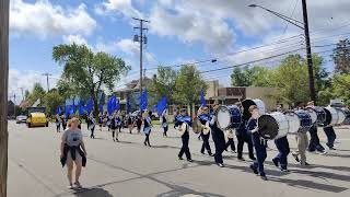 Farmington High School Marching Band 2024 Memorial Day Parade [upl. by Fran644]