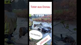 1 Toter a Autofrack geborgen Feuerwehr Lkr Kelheim Untersaal Saal im Großeinsatz Wasser Polizei [upl. by Derreg233]