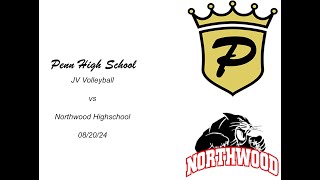 Penn High School JV volleyball v Northwood [upl. by Aina]