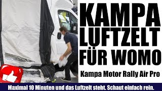 Das ist Spitze 🎯Wohnmobil LuftVorzelt Kampa Rally Air Pro [upl. by Ress]