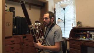 Bassoon Single Reed Mouthpiece Demo [upl. by Jennica695]