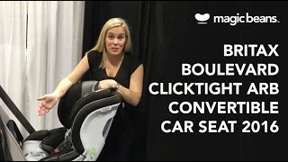 Britax Boulevard Clicktight ARB Convertible Car Seat 2016  Most Popular  Reviews [upl. by Jonas]