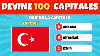 Testez Votre IQ Géographique  Quiz des Capitales du Monde  Quiz Quiz [upl. by Tova939]