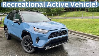 2024 Toyota RAV4 Hybrid XSE POV Start Up Test Drive Walkaround and Review [upl. by Gunter244]