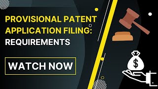 Provisional Patent Application Filing Requirements [upl. by Hitchcock741]