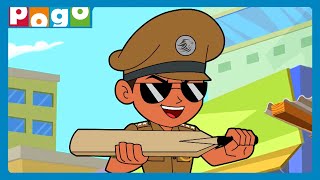 Little Singham 🦁 Dushmano ka game over😎  Nonstop Full Episode🤩 Little Singham Cartoons 👊  POGO [upl. by Eelyma727]