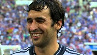 GAZPROM Interview Raúl und Metzelder bei Sport1 [upl. by Garret]