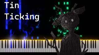 Tin  Ticking Piano Tutorial NivekPiano [upl. by Namron168]