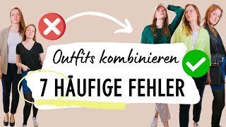 💥 7 MODEFEHLER 💥 die deine Outfits LANGWEILIG machen [upl. by Siward554]