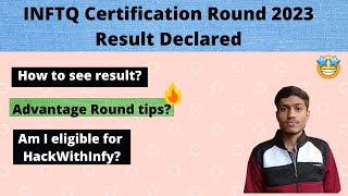 Infytq 2023 Exam Result Declared  Infytq 2023 Result  Infytq Exam Result  Infytq Advantage Round [upl. by Mafala573]