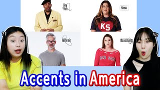 Korean Girls React to Regional Accents in United States [upl. by Lempres]