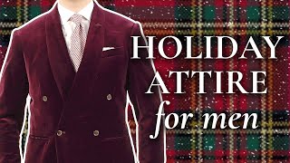 Holiday Attire for Men What It Means amp How to Wear It [upl. by Handler865]