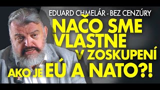 Eduard Chmelár Rozpad únie Mali sme už mať plán quotBquot [upl. by Arden]