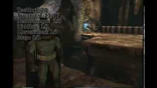 The MetaGame  Batman Arkham Asylum Riddler Challenge 100 Part 14 Caves [upl. by Engleman721]