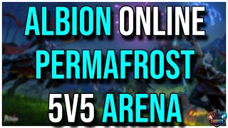 Albion Online 2020  PermaFrost Prism  5v5 Arena [upl. by Melentha]