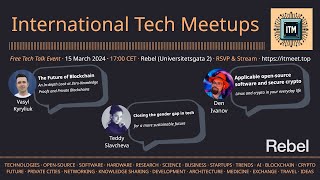 International Tech Meetups  March 2024 [upl. by Nidnerb]