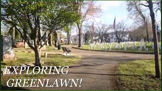 Exploring Greeenlawn Cemetery Portsmouth OH [upl. by Sokul]