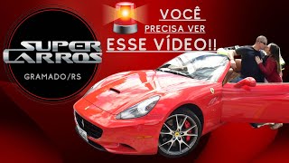 SUPER CARROS GramadoRS dirigimos uma FERRARI [upl. by Margaret]