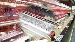 Fogharvesting Net Raschel Knitting Machine DR1 series machine [upl. by Aldridge]