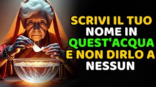 Metti IL TUO NOME nellACQUA MISTICA e ATTRAI MOLTI SOLDI  Insegnamenti Buddhisti [upl. by Assenov]