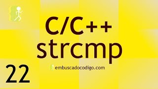 strcmp CC Comparar string aula 22 [upl. by Lainahtan239]