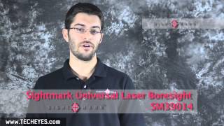 SM39014 Sightmark Triple Duty Universal Laser Boresight  VideoReview by wwwTECHEYEScom [upl. by Akcinat904]