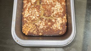 Make oat banana bread with me See my husband’s reaction 🤣 baking youtubeshorts bread [upl. by Haughay]