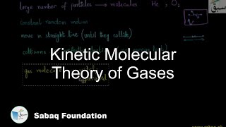 Kinetic Molecular Theory of Gases Chemistry Lecture  Sabaqpk [upl. by Hallvard293]