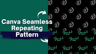 Create another seamless pattern in Canva quicker [upl. by Ecidnacal]