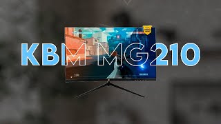 MONITOR KBM MG 210  180HZ 24 POLEGADAS REVIEW [upl. by Milewski]