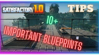 10 MUST HAVE Blueprint SETS to inspire in Satisfactory 10  Tips and Tricks [upl. by Juley]