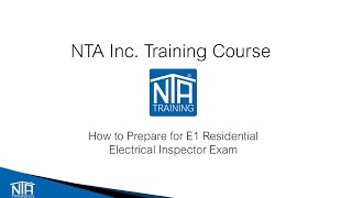 Studying for the ICC E1 Residential Electrical Inspector Video [upl. by Arocet]