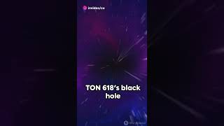 TON 618 The Ultramassive Black Hole amazing sciencenews universe space nasa [upl. by Naam109]