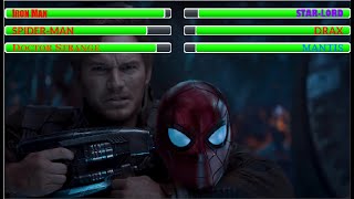 Avengers vs Guardians of the Galaxy With Healthbars [upl. by Erdied441]