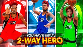 NEW quot2Way Heroquot ISO Build is TAKING OVER NBA2K24 [upl. by Nevins]