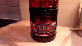 Scitec Nutrition  Hot Blood 30 Review [upl. by Aihsenod46]