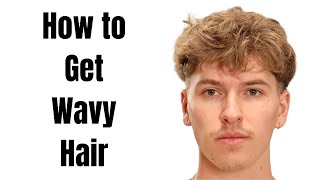 How to Make Straight Hair Wavy  TheSalonGuy [upl. by Aihsemak981]