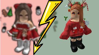 2022 VS 2024 TÉLI SKINEM 🎄 I Roblox [upl. by Gleda]