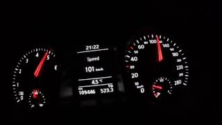 Passat cc 20tsi MT acceleration stage 2 60140 kmh 75s [upl. by Angel]