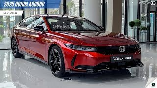 New 2025 Honda Accord Revealed  the best example of a multipurpose car [upl. by Weinman]