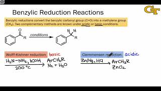 3506 Benzylic Reduction Reactions [upl. by Kcirrag]