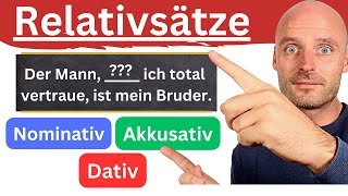 Endlich Relativsätze verstehen 💪  Deutsch lernen [upl. by Bower]