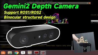 Gemini2 Depth Camera Support ROS ROS2 Robot [upl. by Sokcin649]