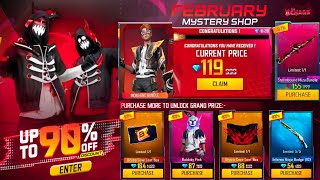 CHAOS MYSTERY SHOP EVENT FF  FF NEW EVENT  FREE FIRE NEW EVENT  FREE FIRE TODAY NEW 4 FEBRUARY [upl. by Gennaro]