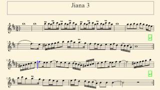 RO Partitura  Jiana [upl. by Annoeik]