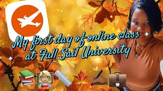 WEEK 1MY FIRST DAY OF ONLINE COLLEGE AT FULL SAIL UNIVERSITY  NEWSKINCARE ROUTINE amp MORE [upl. by Nannahs]