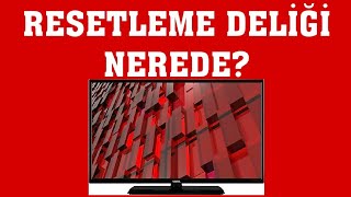 Vestel TV Resetleme Deliği Nerede [upl. by Bernstein]