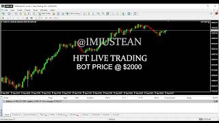 Real Account HFT Bot  RealTime Trading on US30 [upl. by Linzy]