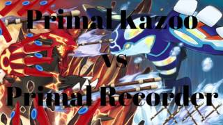 Groudon and Kyogre Theme KazooRecorder [upl. by Nwahsor842]