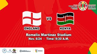 🔴 ENGLAND – KENYA Group B  WAFF Amputee Football Womens World Cup 2024 [upl. by Anaigroeg]